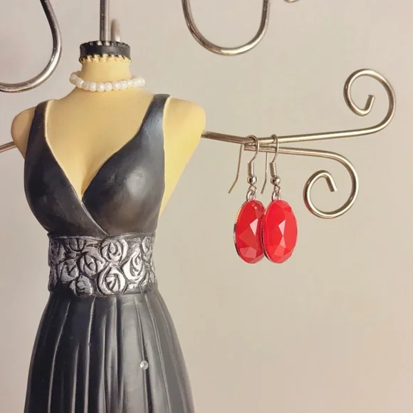 3/$25 Multi-Color Handmade Beaded Earring Set - Picture 5 of 9